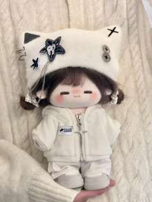20厘米娃娃服装套装系列，娃娃换装，服装套装，娃娃配件，毛绒娃娃服装，名人娃娃装扮，派对礼物，生日礼物（不含娃娃） - 彩色 - 查看 7