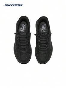 Skechers Women's Slip-Ins Hands-Free Heel-In Walking Shoes - Black - View 8