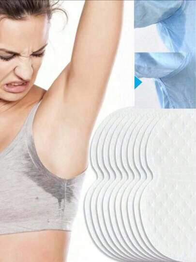 10pcs/100pcs Bantalan Anti Keringat Ketiak - Bantalan Antiperspiran Sekali Pakai untuk Pria dan Wanita - Tetap Kering dan Percaya Diri Sepanjang Hari Perawatan Tubuh untuk Perjalanan, Olahraga, Aktivitas Luar Ruangan, Musim Panas, Stiker Strip Anti Keringat Ketiak Ultra Tipis Bernapas Sekali Pakai