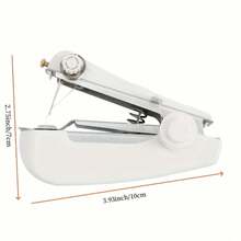 Portable Handheld Mini Manual Sewing Machine, No Power Required, Adjustable Tension For Thin Fabrics, Includes Needle, Thread And Bobbin, Home Repair DIY Travel Emergency Sewing Tool, Suitable For Beginners - Multiple Styles - View 3
