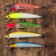5pcs Mini Sinking Minnow Lure Set, Bionic Hard Bait, Freshwater Stream Bass Fishing Lure Combo - Multicolor - View 7