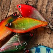 5pcs 6cm 13g VIB Hard Bait Deep Diving Rotating Lure Winter Sea Fishing Tackle For Bass Fishing - Multicolor - View 6