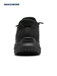 Skechers Women's Slip-Ins Hands-Free Heel-In Walking Shoes - Black - View 9