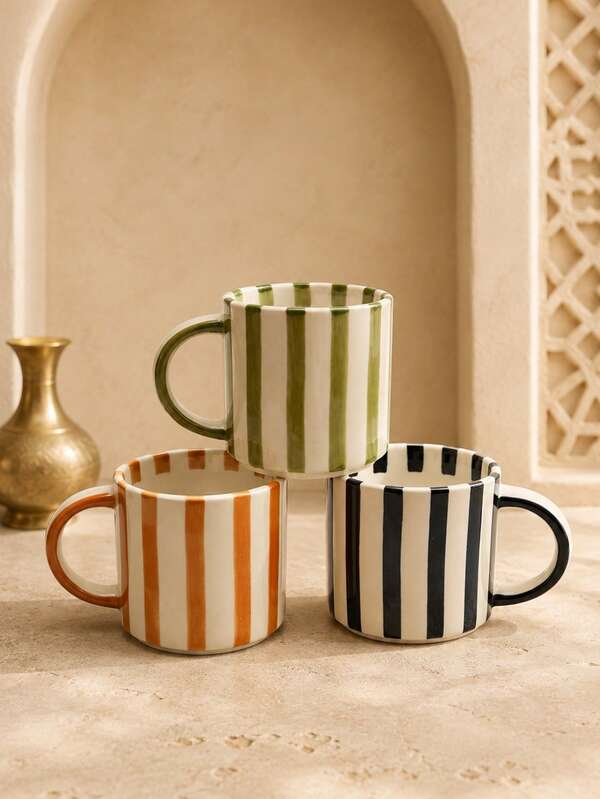 1 pieza Taza de café de cerámica de 310ml con esmalte cocido en horno, minimalista, taza de espresso, taza de café de goteo, jarra de cerveza, taza de leche para desayuno en casa, taza de arte latte, taza de espresso, taza de cerámica, taza de café de cerámica minimalista creativa
