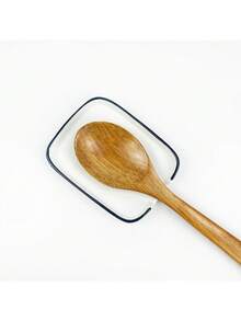 1pc White Ceramic Spoon Rest, "Spoon Me" Design, Suitable For Kitchen Cooking Utensils - Spatula, Soup Ladle, Spoon, Durable Ceramic, Kitchen Utensil Holder, Kitchen Gadget, Multi-Purpose Use, Snack, Dessert Plate - View 6