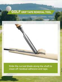 Golf Grip Tape Removal Tool Kit, Grip Remover Saver Perfect For Regripping Graphite And Golf Club Steel Shafts - Golf Grip Tape Removal Tool - View 4