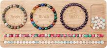 Bead Board For Jewelry Making, Bracelet Making Kit, Compact Portable | Jewelry Starter Kit, Jewelry Making Supplies, Bracelet Design Board, Bracelet - White - View 1