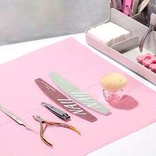 50/125PCS Nail Table Mats, Three-Layer Waterproof Foldable Cleaning Mats, Tablecloth, Nail Napkins, Multi-Functional Beauty, Tattoo, Dental Cleaning Cloths, Waterproof Tablecloth, Nail Tools - Multicolor - View 6