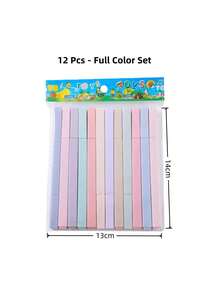 12 Colors Macaron Highlighter Set, Quick Dry Eye-Friendly No Bleed Markers, Large Capacity Chisel Tip Pastel Pens For School Journaling, Back To School Stationery Gift, Ages 14+ - Multi-color (bagged) - View 11