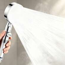 5-Mode High Pressure Filtered Handheld Shower Head Kit, Hard Water Filter Shower Head With Pause Button, Hose And No-Drill Bracket - Shower Head - View 9