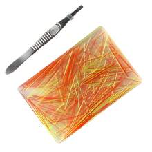Rectangular & Round Silicone Peeling & Pulling Stress Relief Toy With Tweezers, Anxiety Relief & Pressure Release Fidget Toy For Teens, Sensory Stress Relief Toy - Multicolor - View 20
