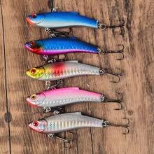 5pcs Sinking VIB Lure Set, Realistic Laser Hard Baits, Long Casting Freshwater Saltwater Fishing Lures For Bass And Other Fish - Multicolor - View 7
