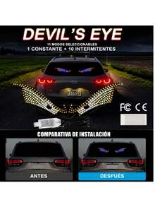 Devil Eye LED Headlights For Cars - Eyes - View 1