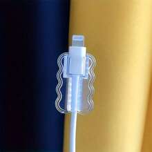 1/5/10/20件組 熱塑性聚氨酯 (TPU) 電纜保護套，電纜保護配件，無需電池，適用於手機數據線 - A - 查看 7