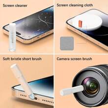 SOKANY 20-In-1 Multi-Function Keyboard Cleaning Brush, Complete Keyboard/Screen/Camera/Headset Cleaning Tool Set, Including Keycap Extractor + Shaft Extractor + Brush + Blowing Balloon+Cleaning Fluid Set, Essential Cleaning Tools For Daily Life/Work - Multicolor - View 11