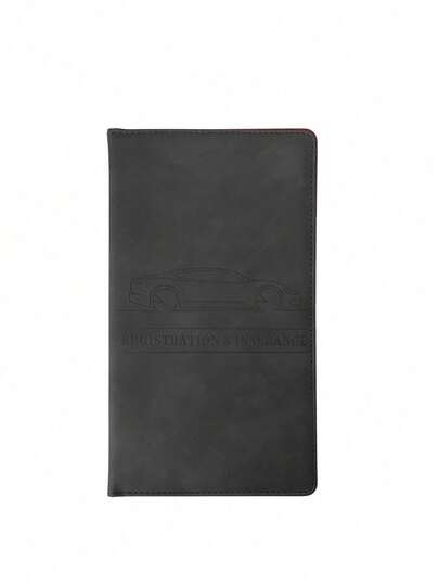 Car Registration And Insurance Card Holder, Vehicle License Document Glove Box Compartment Organizer, Interior Car Accessories