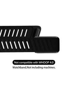 5.0/MG SportFlex – ECG 手腕帶，柔軟觸感矽膠，防水防汗，5.0 相容 - 黑色 - 查看 2
