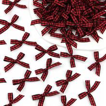 (100pcs/Pack) 3.5cm Plaid Colorful Mini Bows Ribbon Bows Gift Box Wedding Candy Box Packaging Decoration Handmade Hair Accessories - Multicolor - View 16