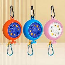26ft Adjustable Portable Clothesline, Outdoor Travel Camping Laundry Drying Rope - Multicolor - View 1