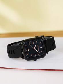 Jam Tangan Kuarsa Wanita - Hitam - View 6