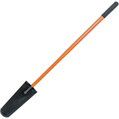 All Steel Drain Spade With Straight Handle