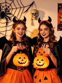 2pcs/Set - Halloween Elf Ear Accessories Party Props, Cosplay Props, Latex Pointed Ear Toys, Photo Props, Suitable For Halloween, Halloween Party, Costume Party And Theme Party. - Multicolor - View 8