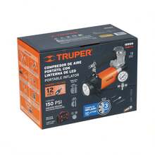 2-Piece Kit - Portable 12V Air Compressor For Car, Includes Carrying Case - D - View 3