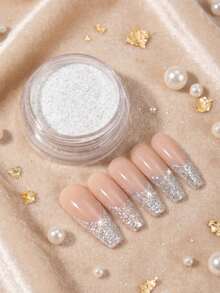 Crystal Sea Salt Crystal Diamond Powder | Ultra-Fine Sparkling Glitter Nail Art Decoration - Multicolor - View 3