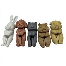 1 Set 3D Printed Animal Shaped Sealing Clips, Cartoon Leg-Shaped Snack Bag Seal Clips, Food Storage Clips, Airtight Reusable, Kitchen Gadget, Durable Plastic, Freshness Preservation & Spill-Proof, Creative Gift - Bag Clip - View 9