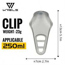 1PC WRELS 180/250 ML Lightweight Collapsible Squeeze Water Bottle For Marathon Sports, A Tasteless Cold‑Water Bottle Manufactured With Hot‑Pressing Technology - Multicolor - View 11
