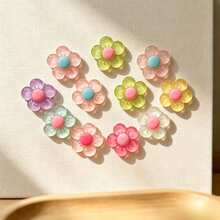 4/8/12pcs Cute Flower Refrigerator Stickers, Flower Refrigerator Magnets, Suitable For Office Whiteboard Decoration, Home Decoration, Room Decoration, Refrigerator Kitchen Magnets, Gifts For Friends And Family - Multi-color - View 7