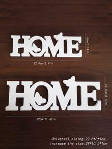HOME Letter Decorative Crafts Are Designed In A Modern Style, Creative And Simple Way. They Are Made Of High-Density PVC Co-Extruded Board Composite Panels Suitable For Home Decoration, Party Decoration Gifts. - one-size - View 4