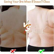 2/3/6/9/15pcs Bra Extender, 2 Hooks 3 Rows, Extra Long, Lingerie Accessory, Elastic Adjustable, Bra Back Strap Extender - Multicolor - View 4