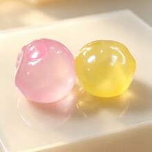 1pc New Coconut Ball, Bright Color, Soft Texture, Random Color, Squishy, Butter, Crunchy Butter, Crunchy Squishy, Squishy - Multicolor - View 4