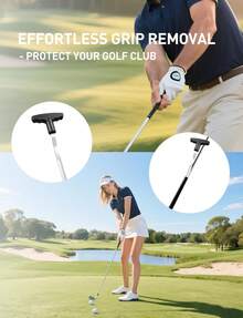 Golf Grip Tape Removal Tool Kit, Grip Remover Saver Perfect For Regripping Graphite And Golf Club Steel Shafts - Golf Grip Removal Tool - View 6