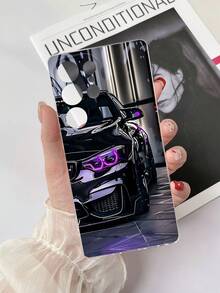 1件透明TPU防摔彩色汽車圖案手機殼，適用於 15/15pro/15plus/15promax/16/16pro/16plus/16promax/17/17pro/17Air/17promax、Galaxy S23 Ultra/A14/A24、Note12pro/Pixel 8/8 Pro - 彩色 - 查看 3