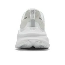 Skechers Women's MAX RUN Series Lightweight High-Elasticity Cushioned Thick-Sole Running Shoes - White - View 4