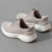 Skechers Women's Lightweight Breathable Mesh Walking Shoes With Support, Soft Sole, Non-Slip, For Daily Casual Wear And Commuting - Light Grey - View 4