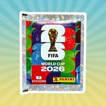 FIFA 2026 世界盃紙板收藏盒，足球裝飾卡包，每包 7 張卡，運動交易卡相簿用品，愛好收藏品，足球迷、青少年和運動愛好者的禮物，趣味收藏，球類收藏級裝飾紙板，球員卡收藏套裝，專為球迷設計的運動收藏禮物 - 彩色 - 查看 8