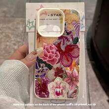 惡魔之眼串珠圖案印花透明手機殼，水果花卉幸運符圖案印花防摔保護殼，相容 iPhone 13/11/17/17 Pro，相容 Galaxy/A54/A14/A12/A13，防水防摔防刮耐用，夏季禮物派對 - 彩色 - 查看 4