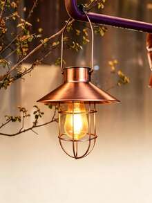 Outdoor Hanging Solar Light, Suitable For Garden Decoration, Yard, Camping, Lawn, Pathway, Porch Lighting - Hand Lantern - View 4