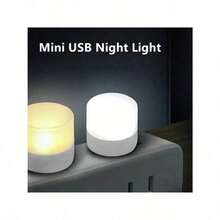 10pcs Mini USB Warm White Eye-Protection Reading Light, USB Plug-In Computer Power Bank Charging LED Night Light, Christmas Halloween Gift, Portable USB Night Light For Students, Laptop, Power Bank, Car - 10pcs - View 4