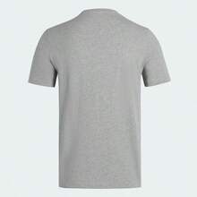 Adidas Essentials Tee Pure Cotton Knit Casual Sports Crew Neck Short Sleeve T-Shirt Top GL3735 - Grey - View 5