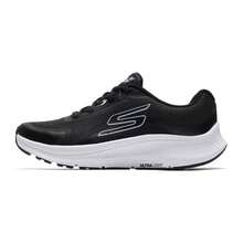 Skechers Sepatu Lari Wanita ULTRA LIGHT Ringan dengan Bantalan untuk Pemula - Hitam dan Putih - View 2