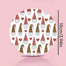 2D Flat, 4pcs/Set Christmas Theme Wooden Coasters - Heat-Insulating Table Mats, Coffee Mats, Holiday Table Decor, Party Decor, Desktop Decor, Gifts, Christmas Decor - 3.94*3.94 Inches - View 3