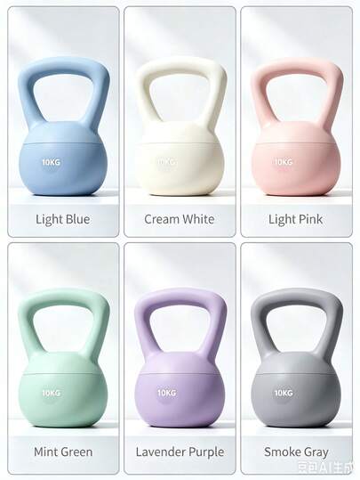 4kg, 5kg, 6kg, 8kg And 10kg Dumbbells/Kettlebells Are Made Of PVC Rubber. Kettlebell Sets With Protective Gear Are Also Available. These Products Feature Rubber Grips And Reinforced Handles, Boasting A Sturdy Structure, Great Durability And Excellent