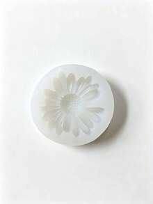 6pcs/Set Daisy Decorative Mold, DIY Scented , DIY Craft Plaster Decorative Mold, Handmade Soap, Diffuser Stone Silicone Mold - A - View 13