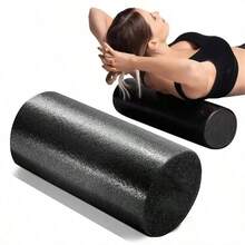 1pc Foam Roller Muscle Relaxation Hard EPP Smooth Yoga Massage Roller Leg Back Solid Fitness Roller - Multicolor - View 11