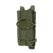 Fundaáctica para Cargador de Pistola de 9MM, Bolsa Individual para Cargador, Fundas Molle para Linterna, Soporte para Antorcha, Funda para Cuchillo de Caza, para Tiro y Airsoft TCS9 - Camuflaje negro - Ver 11