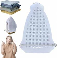 Universal Iron Base Plate Protector, Non-Stick Base Plate Cover, Suitable For Steam Irons - Heat Resistant Cover, Suitable For All Fabrics, Easy Installation - Essential Home Accessory - Multiple Styles and Colors - View 5